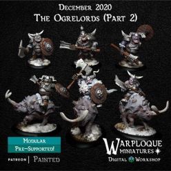 3D model Warploque Miniatures The Ogrelords Part 1-2 – 3D Print