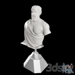 3D model Roman sculpture