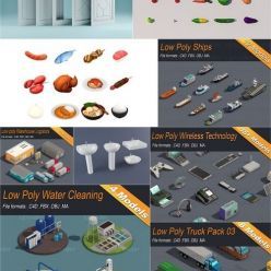 3D model CGTrader – 3D-Models Collection 2 June 2019