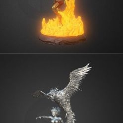 3D model X Men Dark Phoenix – 3D Print