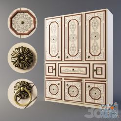 3D model Custom made cabinet