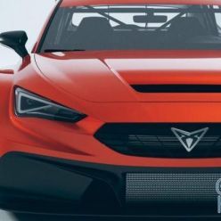 3D model Car Seat Leon Cupra Competicion 2020 (red color)