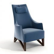 3D model Giorgetti MOBIUS armchair