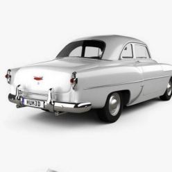 3D model Chevrolet 210 Club Coupe 1953