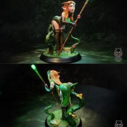 3D model ﻿Secret Druid Practice – 3D Print