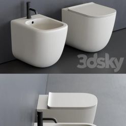 3D model Ceramica Cielo Era WC