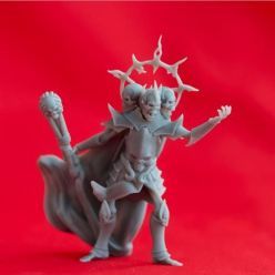 3D model Skull Lord - Tabletop Miniature – 3D Print