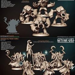 3D model Artisan Guild - Slathaai of House Mora June 2022 – 3D Print