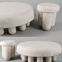 3D model Orsetto tables by Kolkhoze