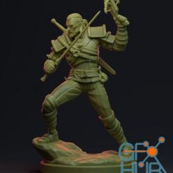 3D model The Witcher - Geralt – 3D Print