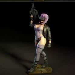 3D model Major Motoko Kusanagi – 3D Print