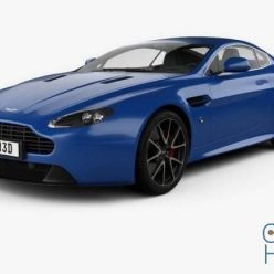 3D model Car Aston Martin V8 Vantage S 2015