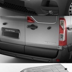 3D model Renault Master Van L2H2 2019 car