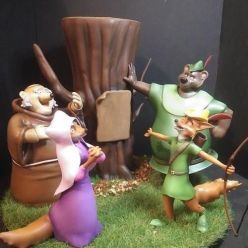 3D model Robin Hood Diorama from Disney – 3D Print