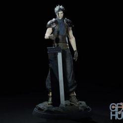 3D model Zack Fair – Final Fantasy 7 – 3D Print