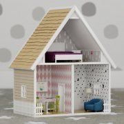 3D model Small toy house