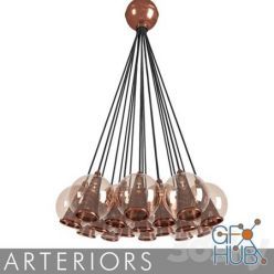 3D model Arteriors caviar adjustable bouquet