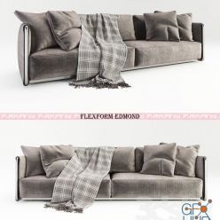 3D model FLEXFORM Edmond sofa 03