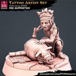 3D model STL Miniatures March 2022 – 3D Print