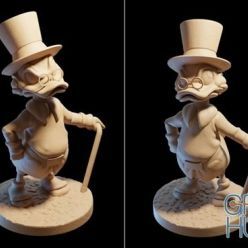 3D model Scrooge Mcduck – 3D Print