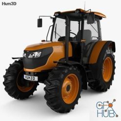 3D model Hum 3D Kubota M7060 2018