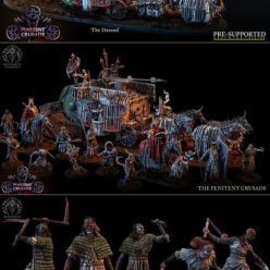 3D model Bestiarum Miniatures - The Penitent Crusade March 2022 – 3D Print