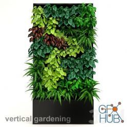 3D model Vertical gardening by Orliwall
