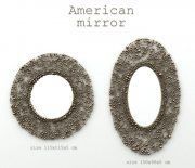3D model American beads mirror