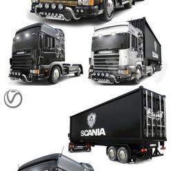 3D model Scania 01