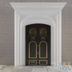 3D model Entrance door