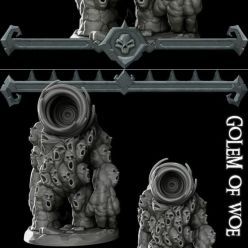 3D model Golem of Woe – 3D Print