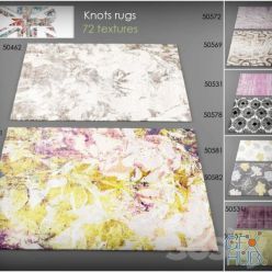 3D model Collection rugs Knots rugs