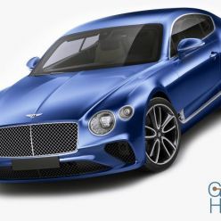 3D model Bentley Continental GT 2018