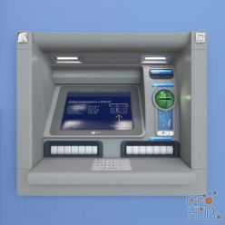 3D model ATM NCR SelfServ34 6634