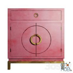 3D model Dresser Disk Pink