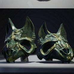 3D model Bronze mask PBR