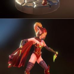 3D model Lyra Dawnbringer - MTG Fanart and Valeera Sanguinar - Heroes of the Storm – 3D Print