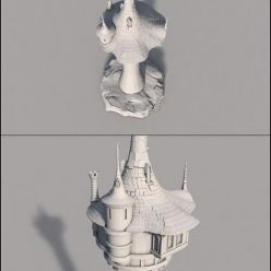 3D model Tangled Tower – 3D Print