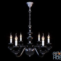 3D model Pendant chandelier Newport 1906S black