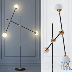 3D model Floor Lamp Baton FLOR by Loft-concept