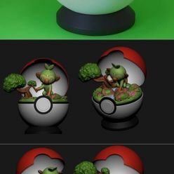 3D model Grookey terrarium pokemon – 3D Print