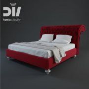 3D model Bed 268 ICON DV homecollection