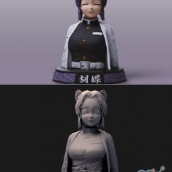 3D model Shinobu Kochou(Kimetsu no Yaiba) – 3D Print