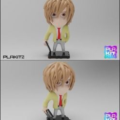 3D model ﻿Death Note LIGHT YAGAMI – 3D Print