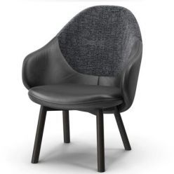 3D model Ton Alba lounge armchair