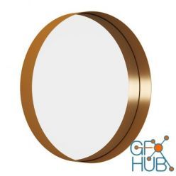 3D model Cypris Round Mirror by ClassiCon