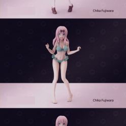 3D model Kaguya-Sama Love Is War - Chika Fujiwara
