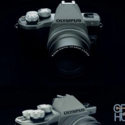 3D model Olympus camera PBR