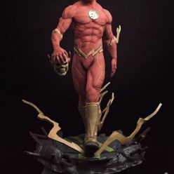 3D model 3D print Flash DC Comics