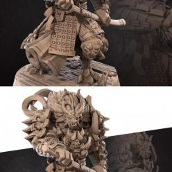 3D model Ryuma, the Cursed Dragoniborn – 3D Print